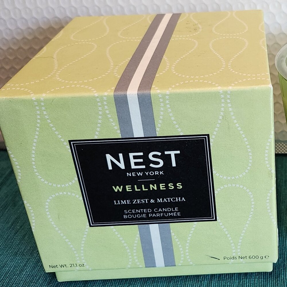 Nest Lime Zesty & Matcha 3 Wick Candle Brand New In Box